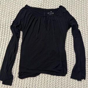Black American Eagle long sleeve shirt